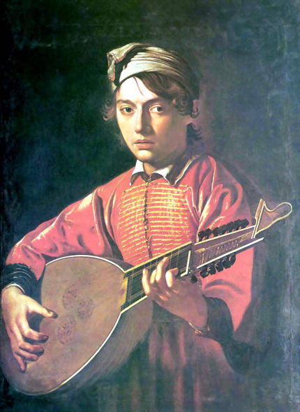 Liuto attiorbato, possibly by Caravaggio